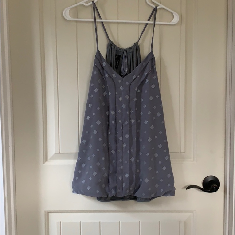 Geometric print blouse